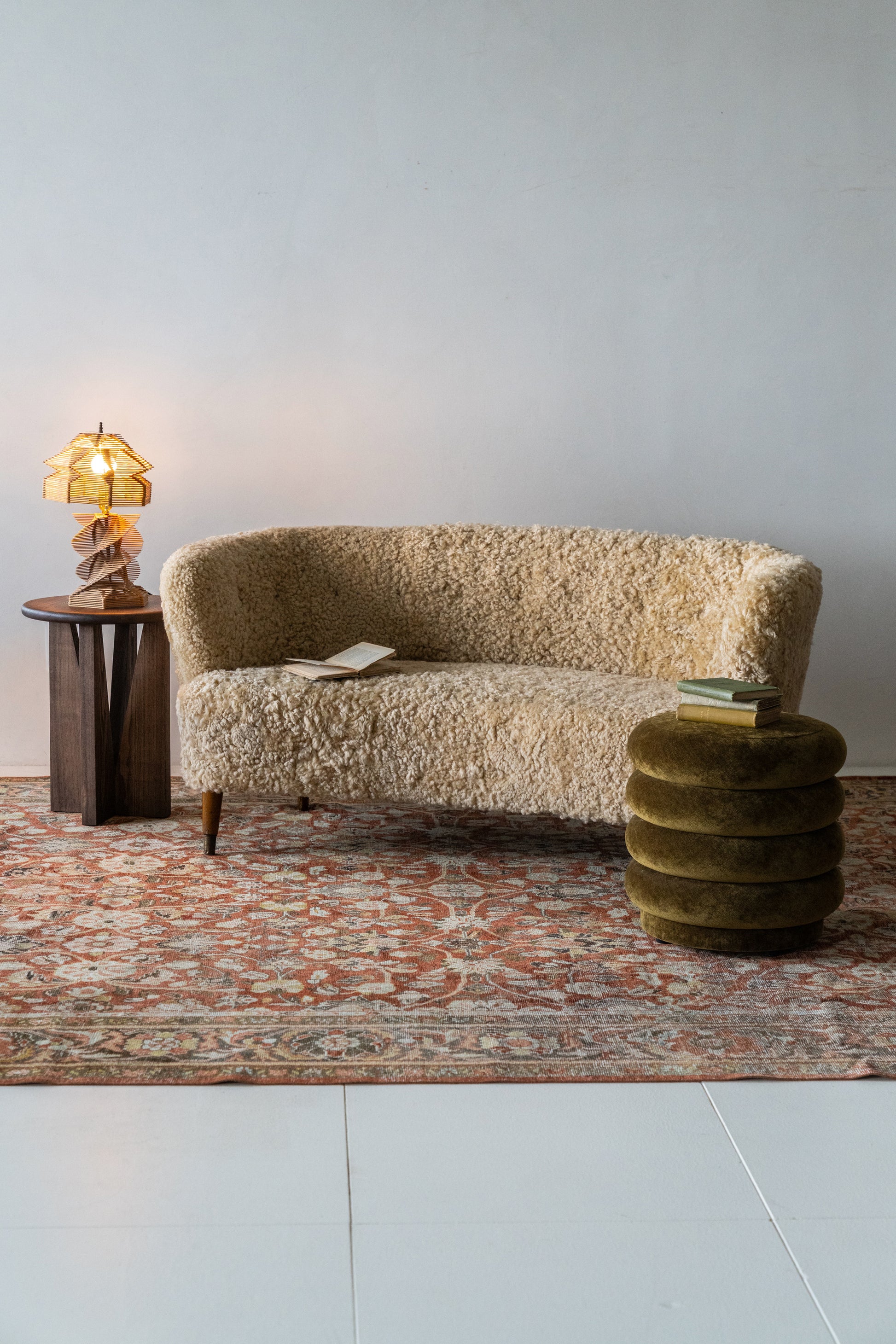 District Loom Vintage Mahal Area Rug Orion