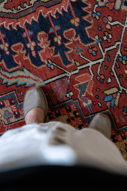 District Loom Vintage Heriz Area Rug Orvis