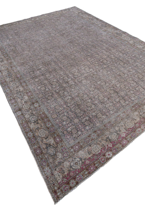 District Loom Vintage Tabriz Area Rug Hathaway 
