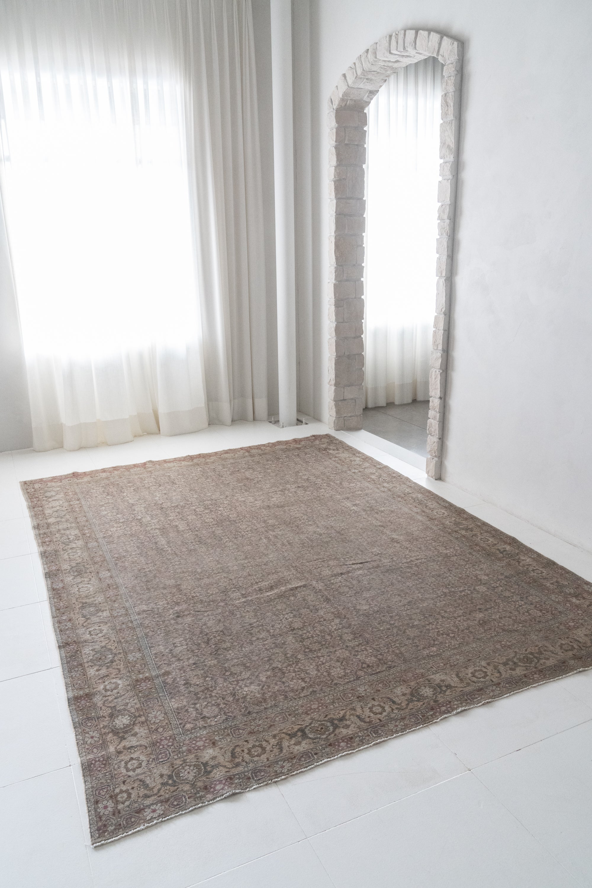 District Loom Vintage Tabriz Area Rug Hathaway 