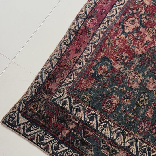 District Loom Vintage Soumak Area Rug Joplin
