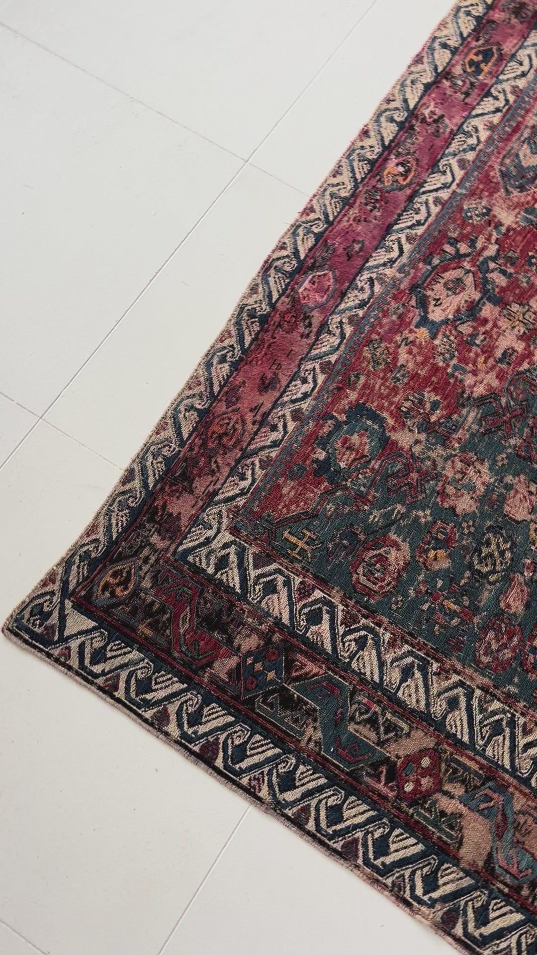 District Loom Vintage Soumak Area Rug Joplin