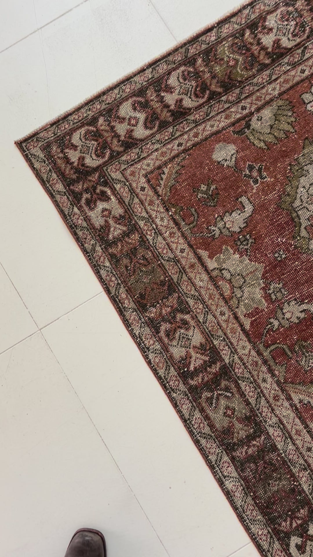 District Loom Vintage Kars Scatter Rug Archer