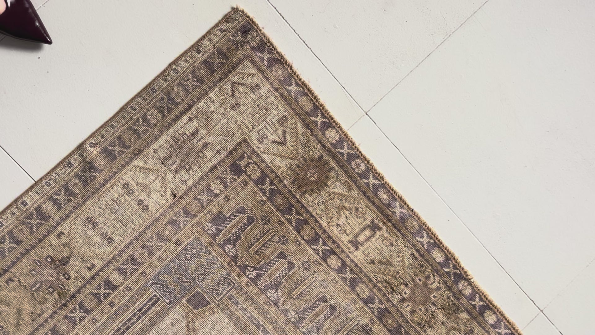 District Loom Vintage Anatolian Scatter Rug Georgetown