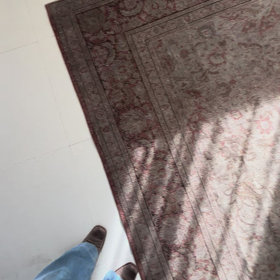District Loom Vintage Tabriz Area Rug Dutton