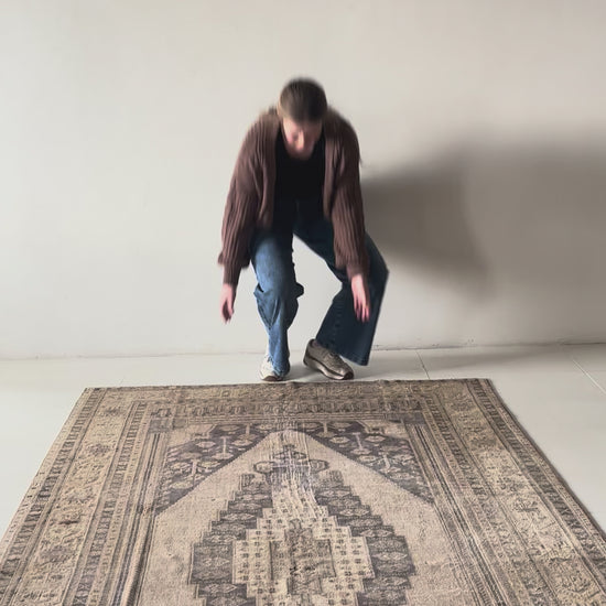District Loom Vintage Anatolian Scatter Rug Georgetown