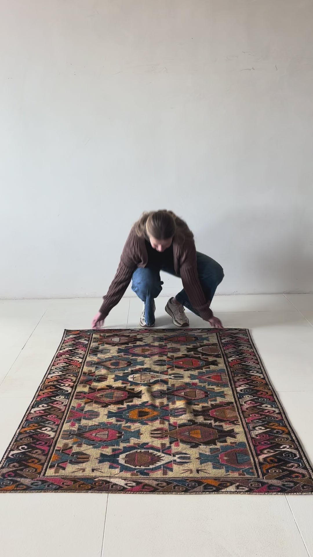 District Loom Vintage Daghestan Scatter Rug Glendive