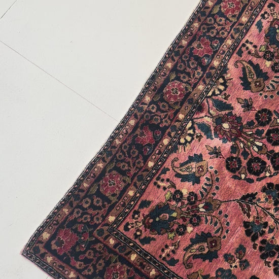 District-Loom-Antique-Sarouk-Scatter-Rug-Rosebud