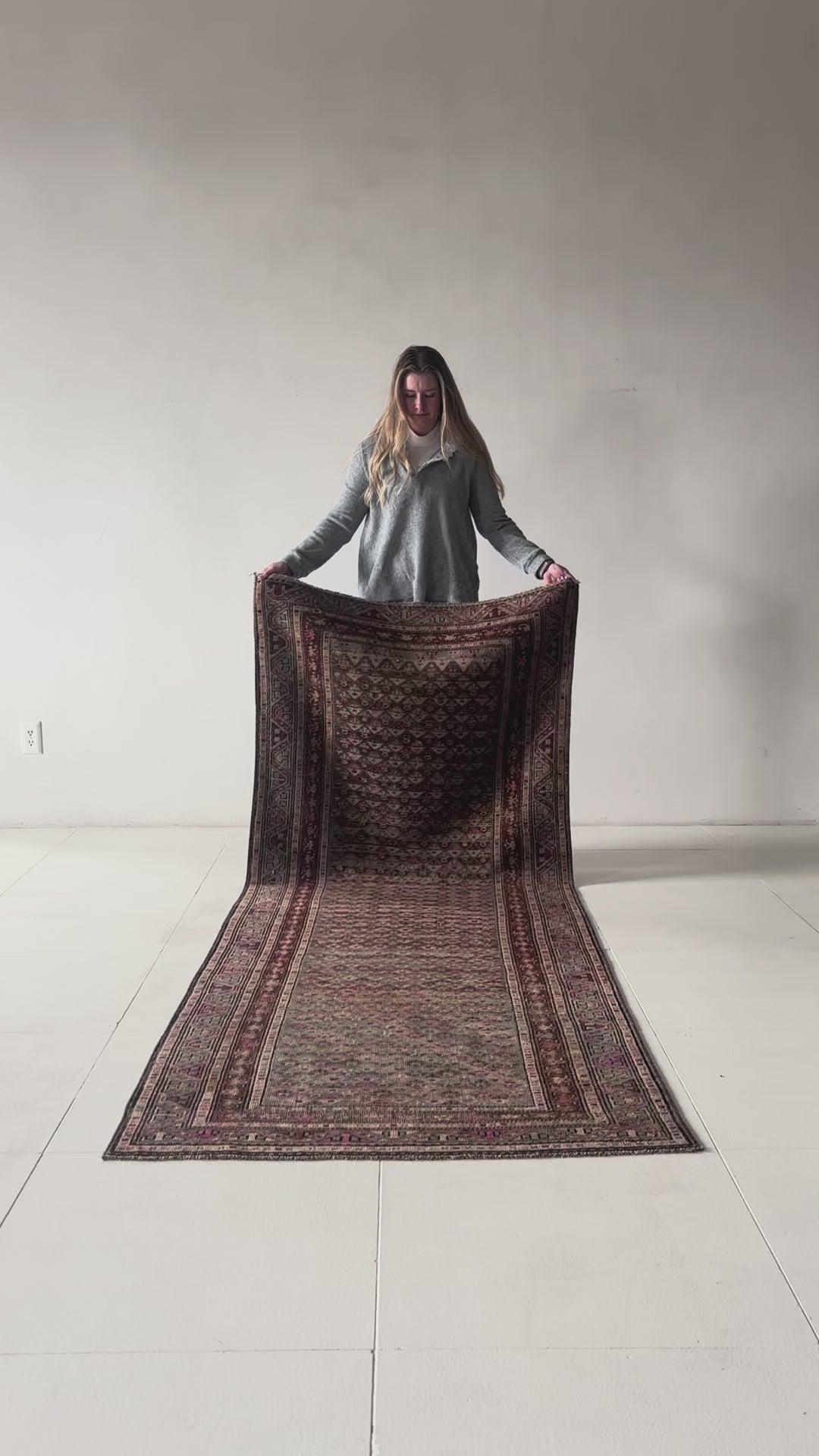 District Loom Vintage Runner Rug Epsie