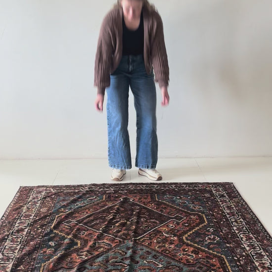 District Loom Vintage Shiraz Scatter Rug Lohman