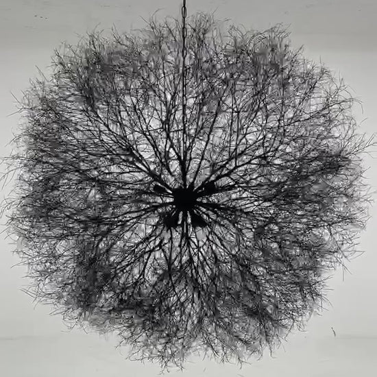 Owen Mortensen Tumbleweed Pendant 8 bulb x District Loom