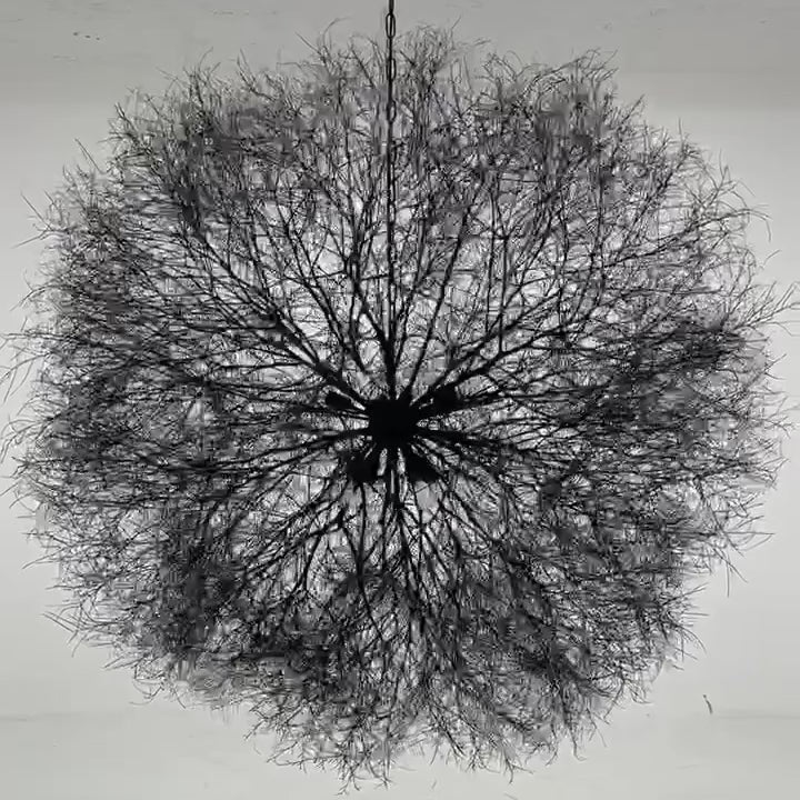 Owen Mortensen Tumbleweed Pendant 8 bulb x District Loom