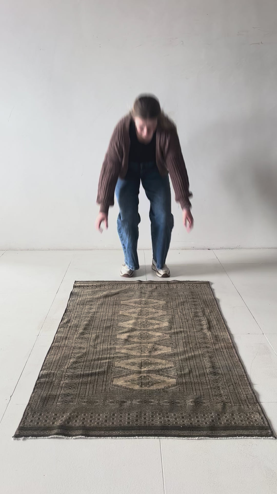 District Loom Vintage Boukhara Scatter Rug Hinsdale