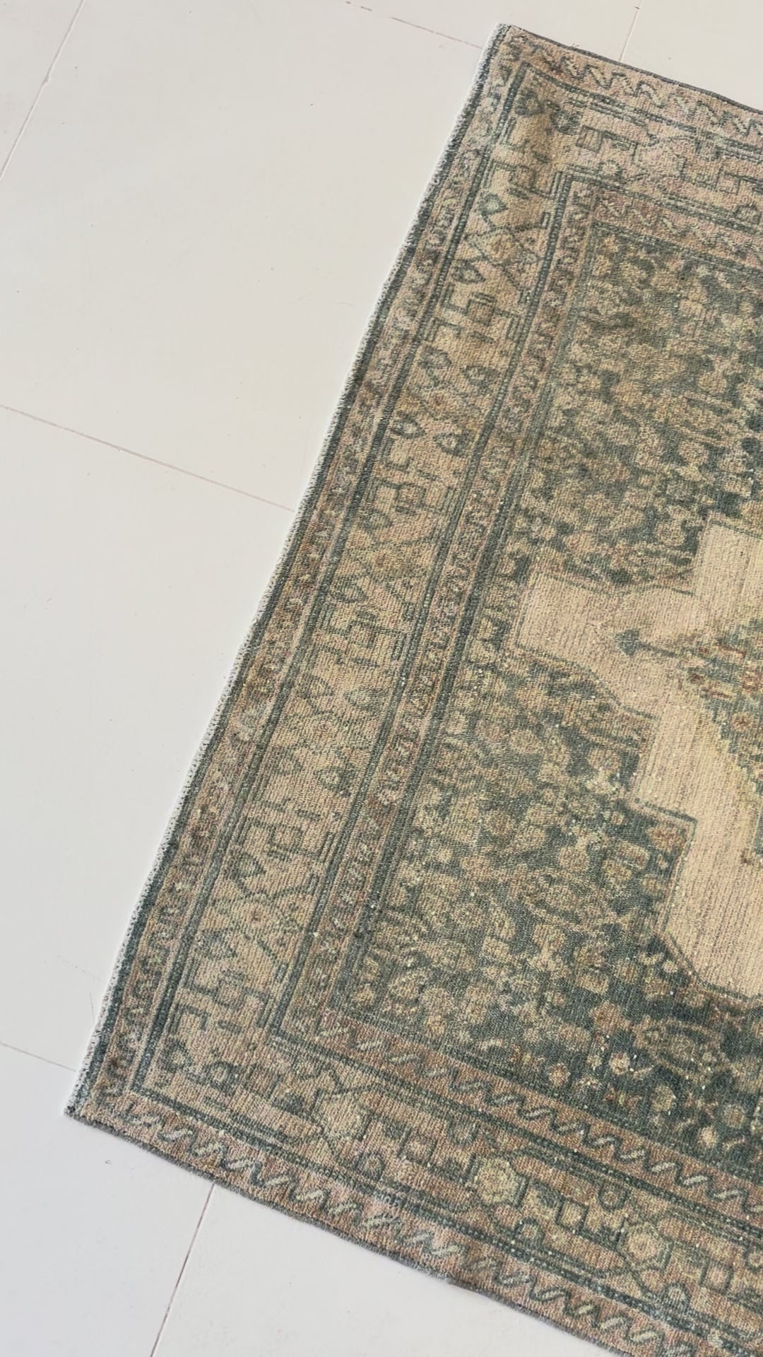 District Loom Vintage Senneh Scatter Rug Addison