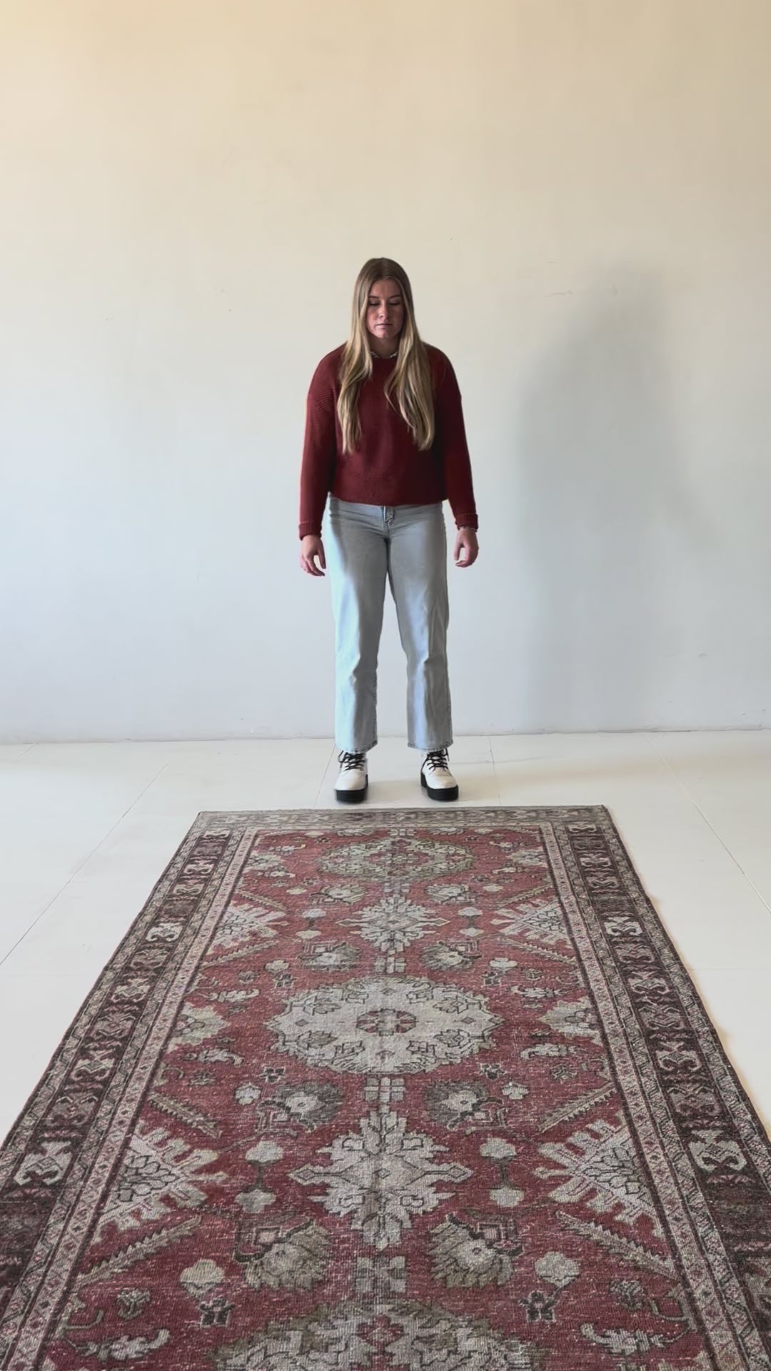 District Loom Vintage Kars Scatter Rug Archer