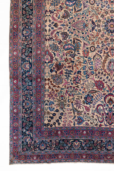 District Loom Vintage Tabriz Area Rug Pricilla