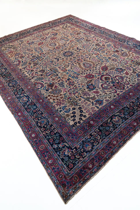 District Loom Vintage Tabriz Area Rug Pricilla