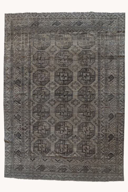 District Loom Vintage Ensari Area Rug Reed