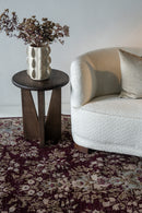 District Loom Vintage Kashan Area Rug Rhone