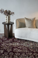District Loom Vintage Kashan Area Rug Rhone