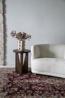 District Loom Vintage Kashan Area Rug Rhone