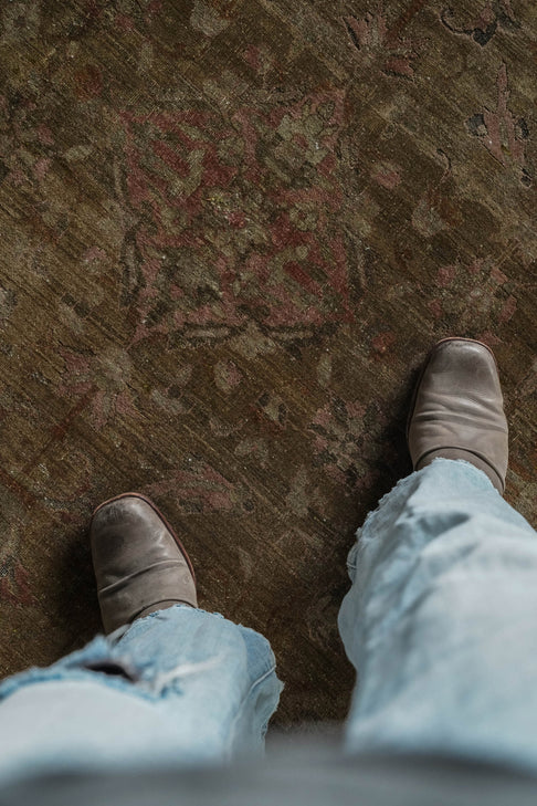 District Loom Antique Lilihan Scatter Rug Sabina
