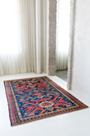 District Loom Antique Caucasian Scatter Rug Sacco