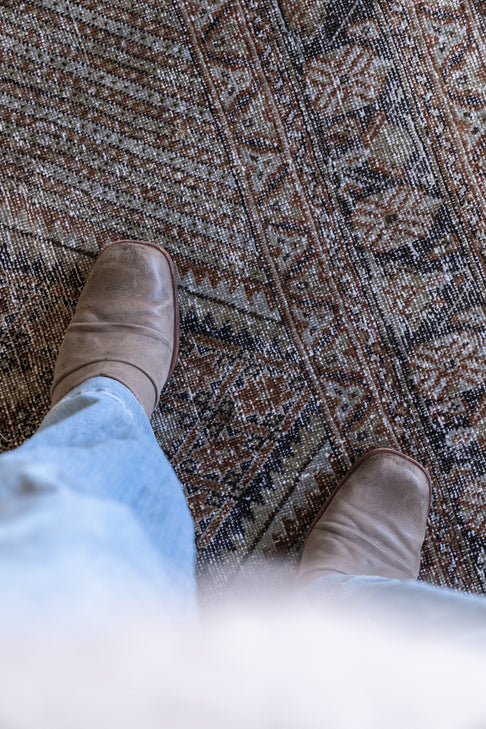 District Loom Vintage Avshar Scatter Rug Shiloh