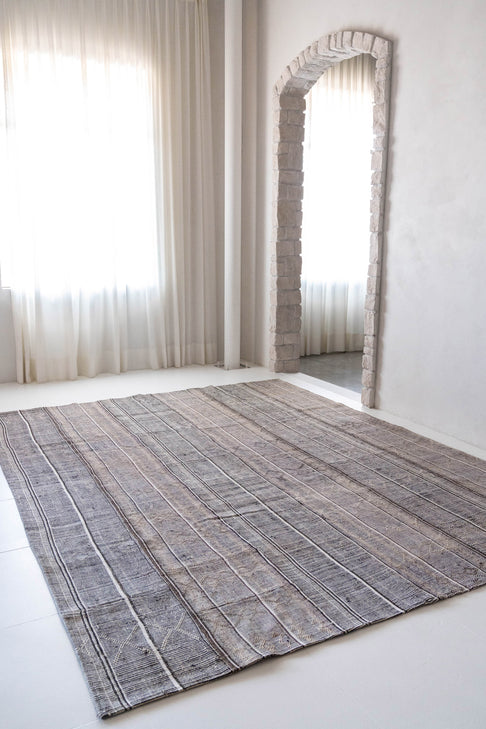 District Loom Vintage Kilim area rug Smokey
