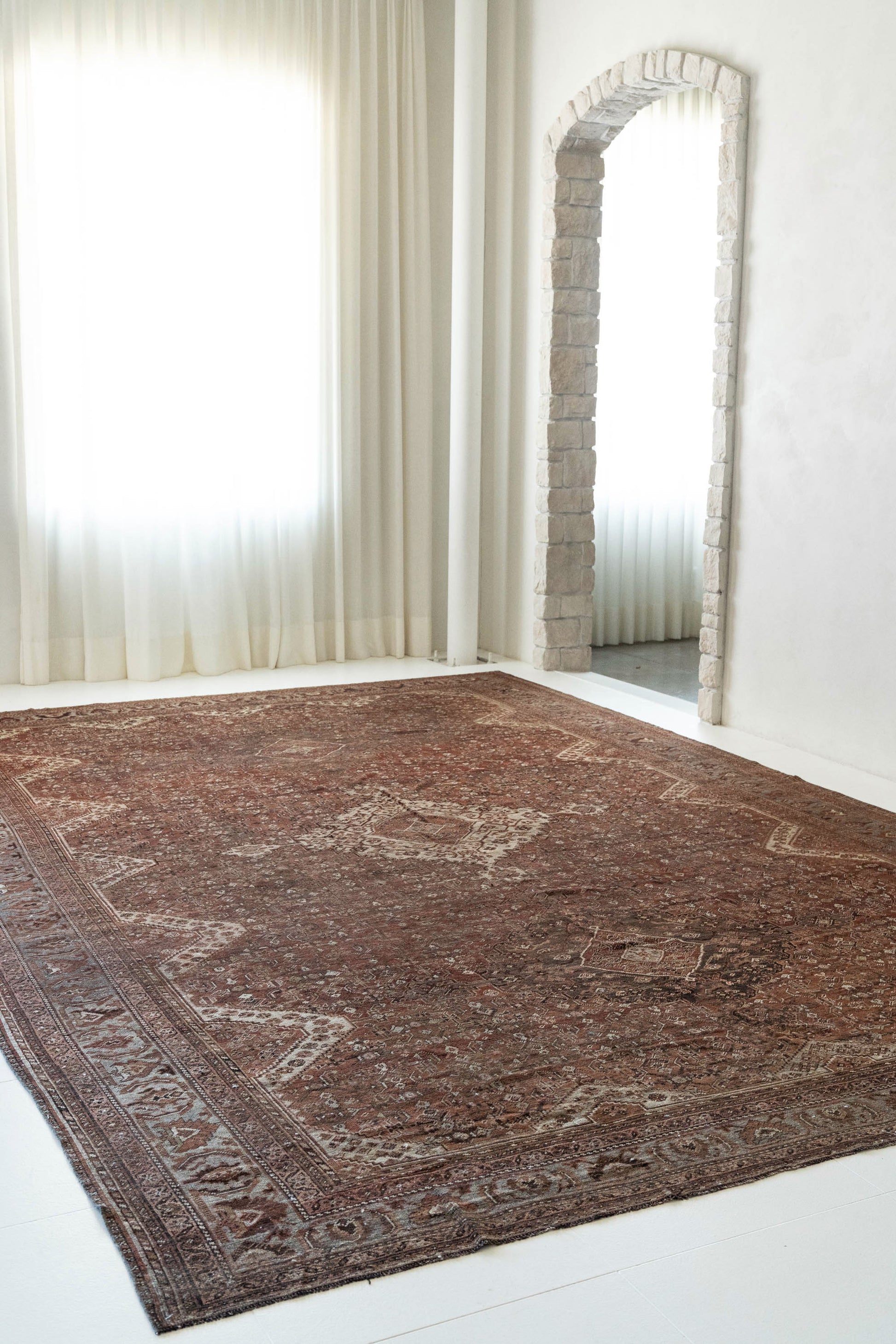District Loom Vintage Shiraz area rug Sumner