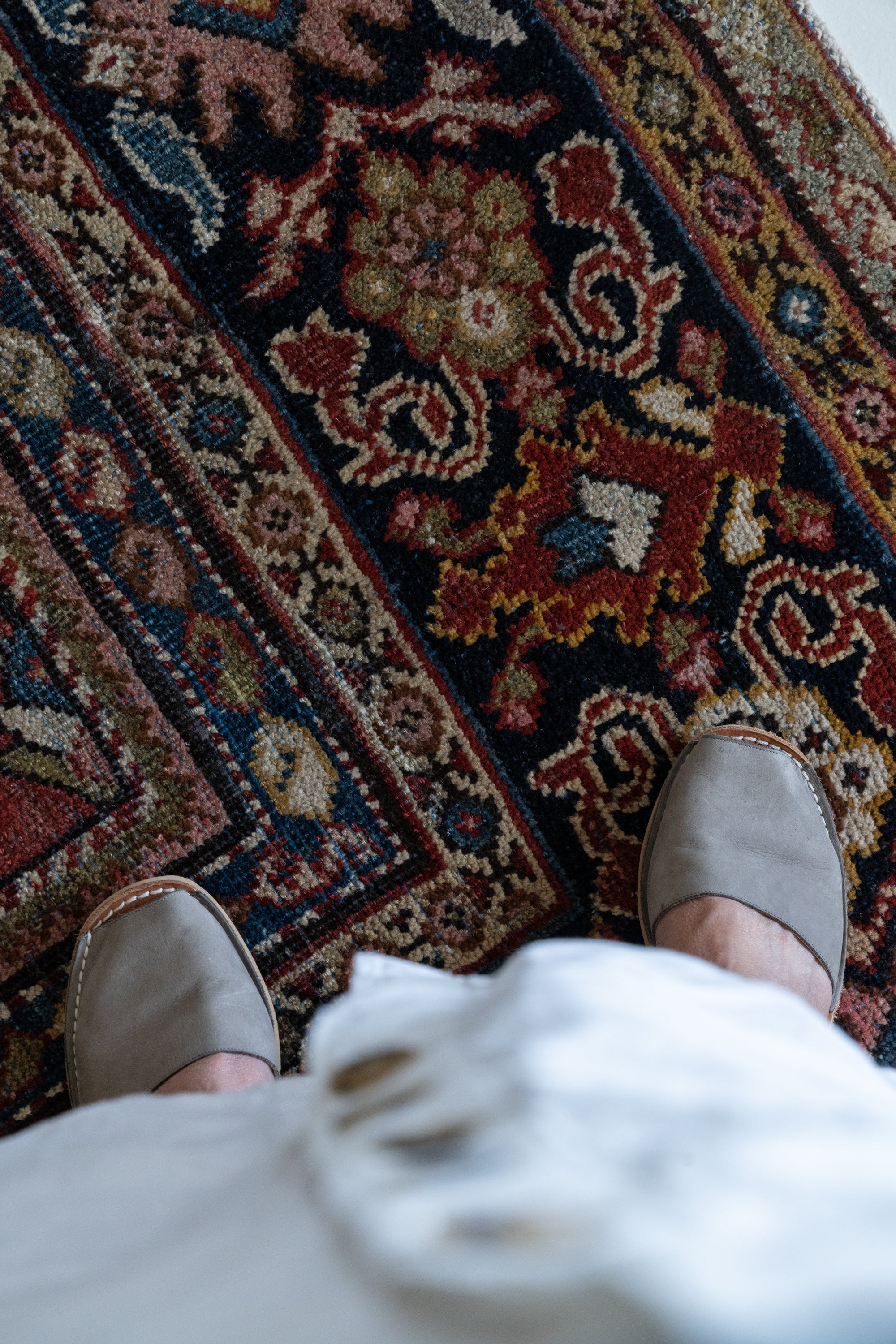 District Loom Vintage Mahal Area Rug Sidney