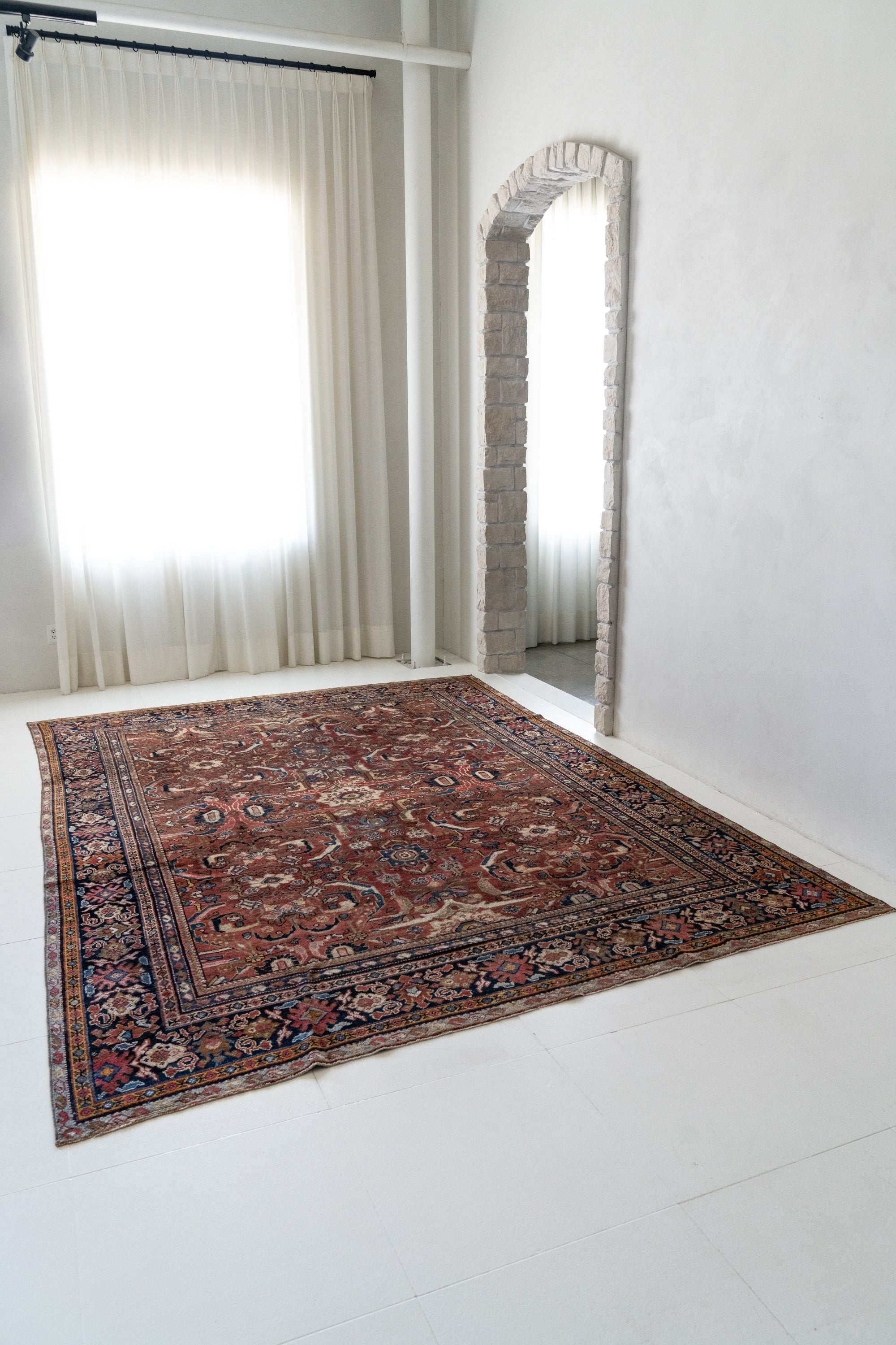 District Loom Vintage Mahal Area Rug Sidney