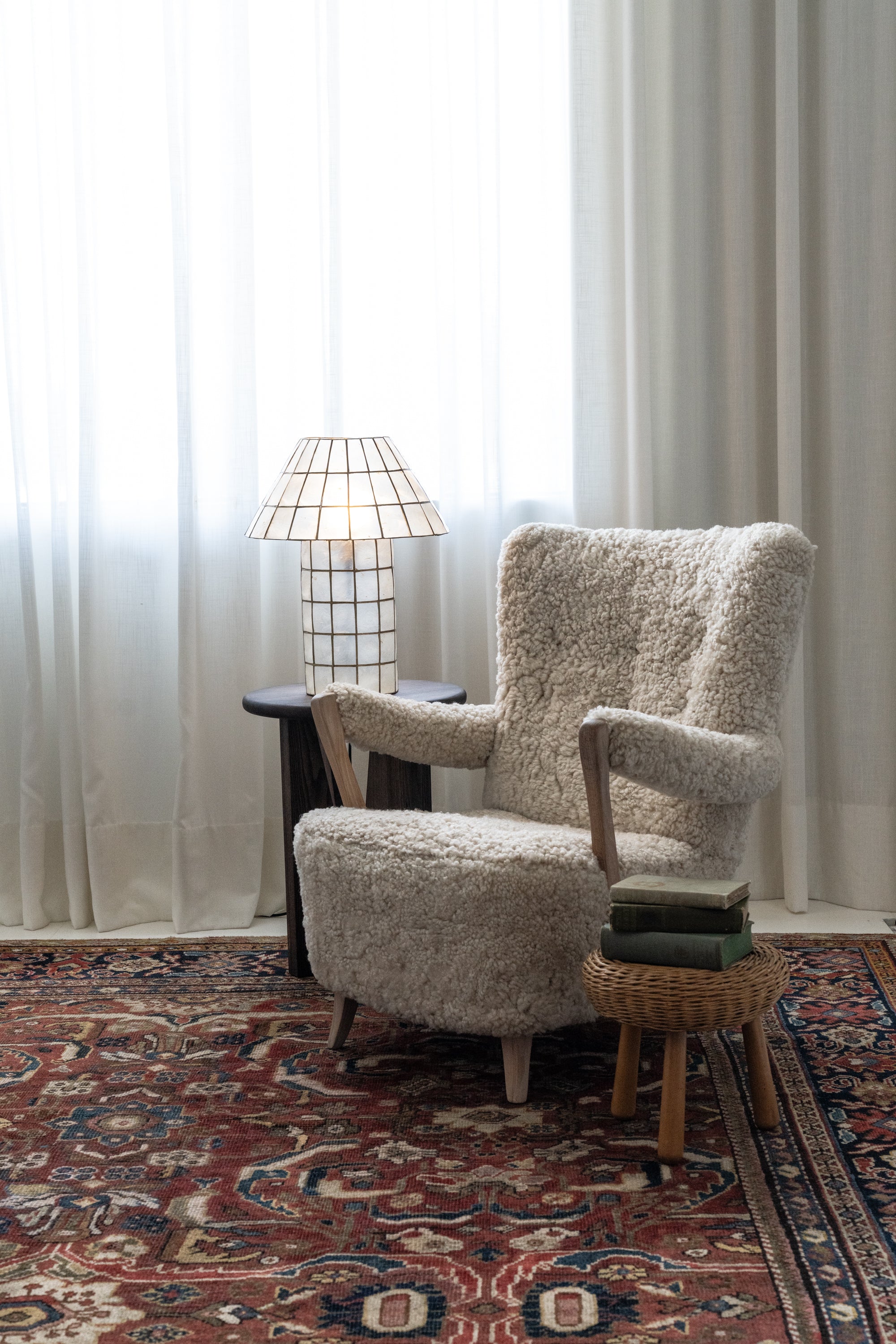 District Loom Vintage Mahal Area Rug Sidney