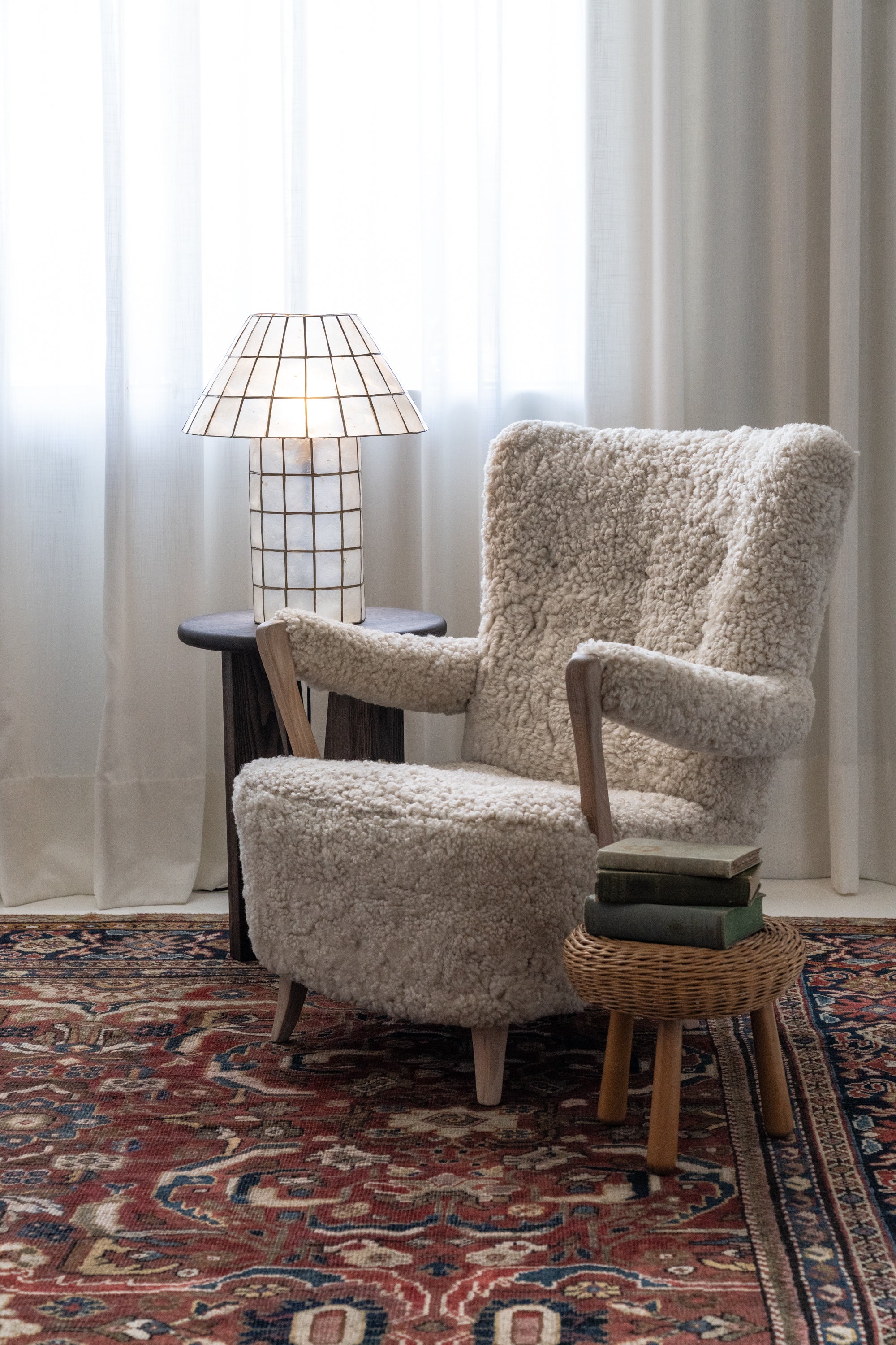 District Loom Vintage Mahal Area Rug Sidney