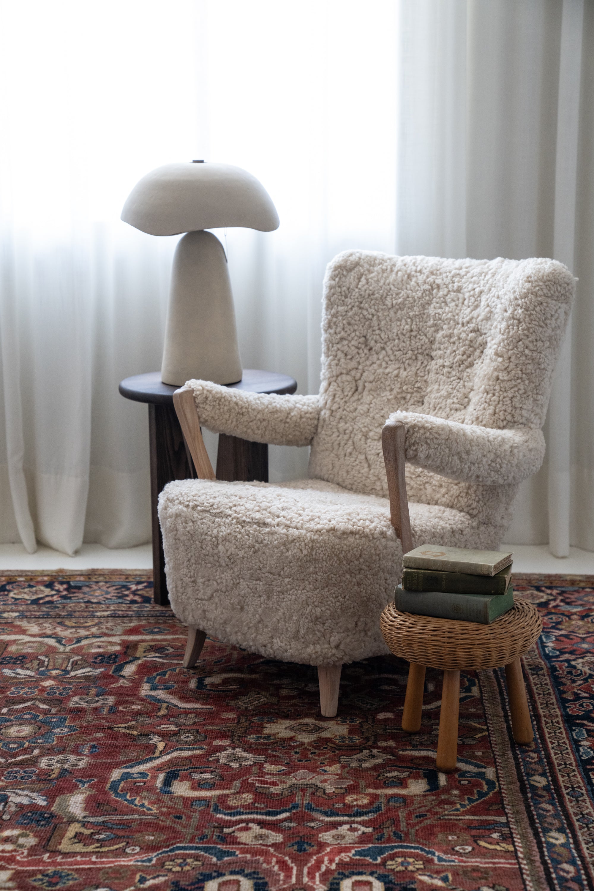 District Loom Vintage Mahal Area Rug Sidney