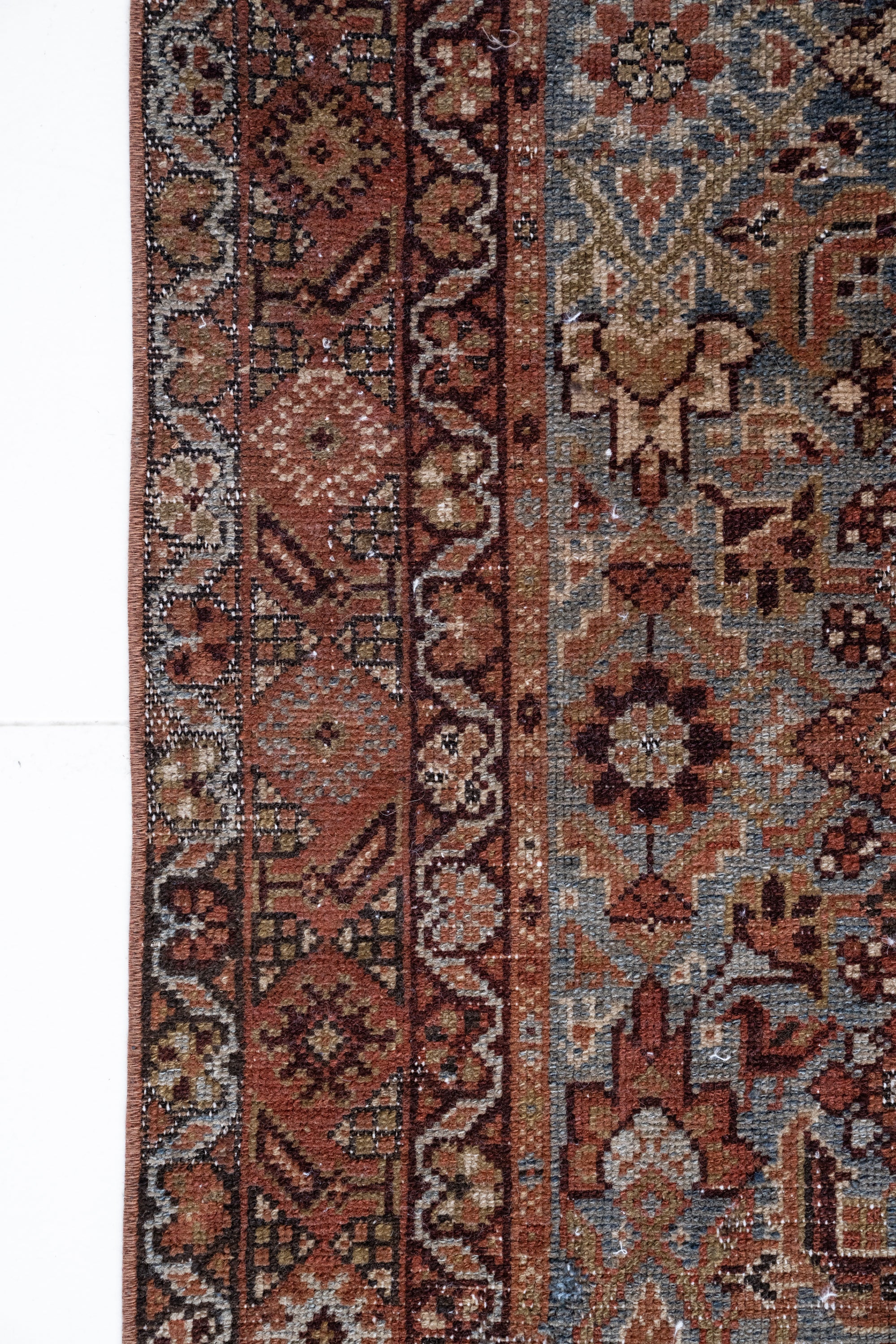 District Loom Vintage Malayer Runner Rug Tally