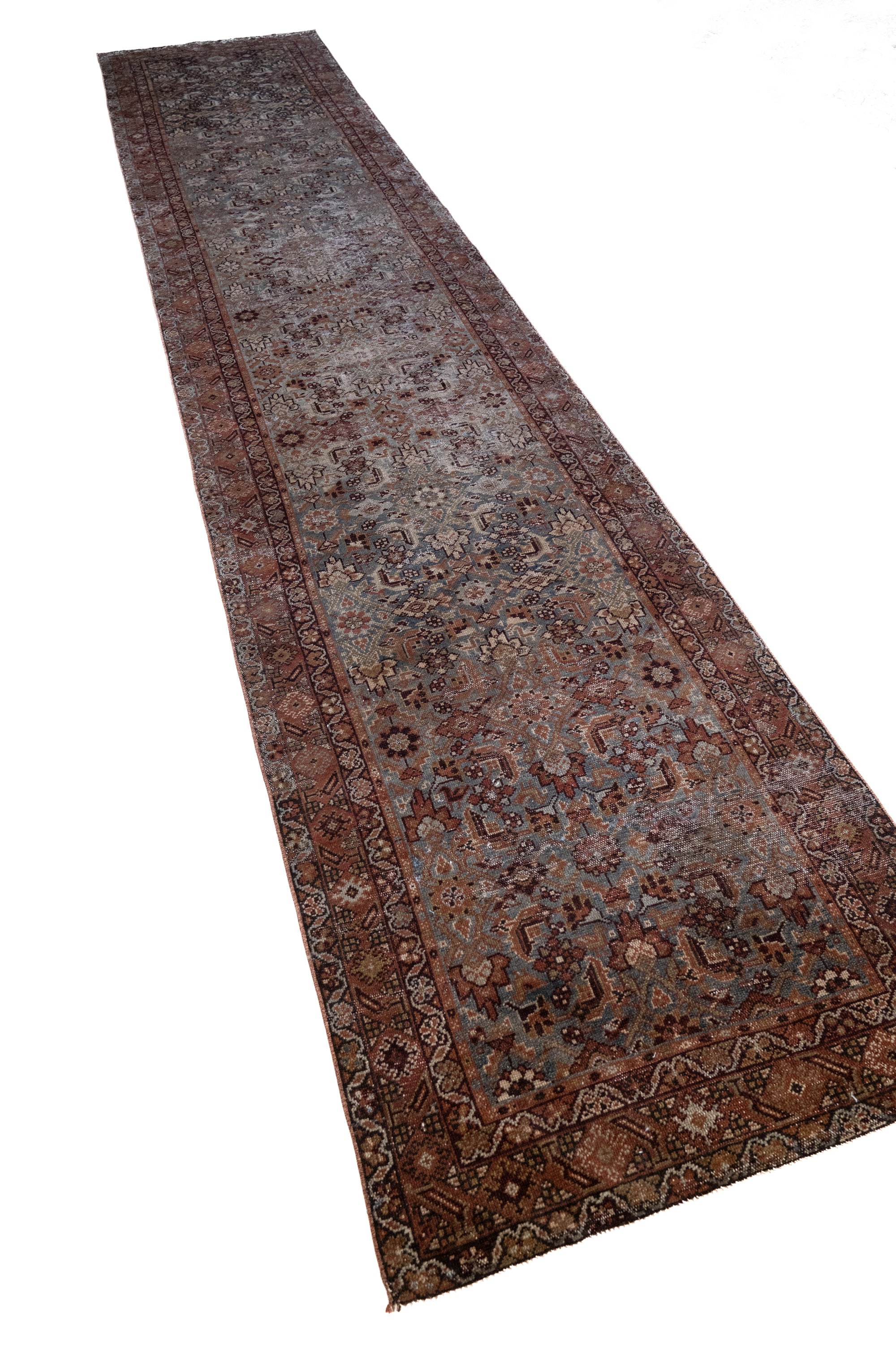 District Loom Vintage Malayer Runner Rug Tally