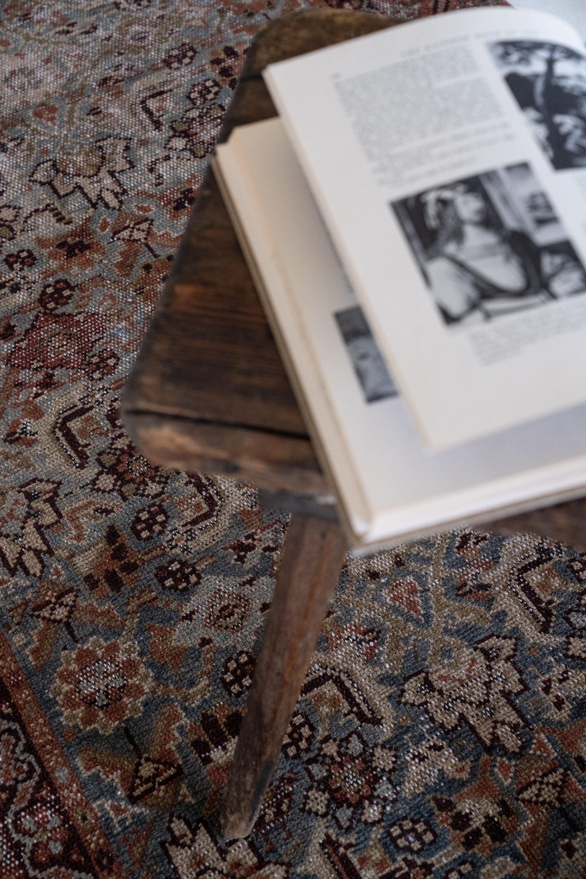 District Loom Vintage Malayer Runner Rug Tally