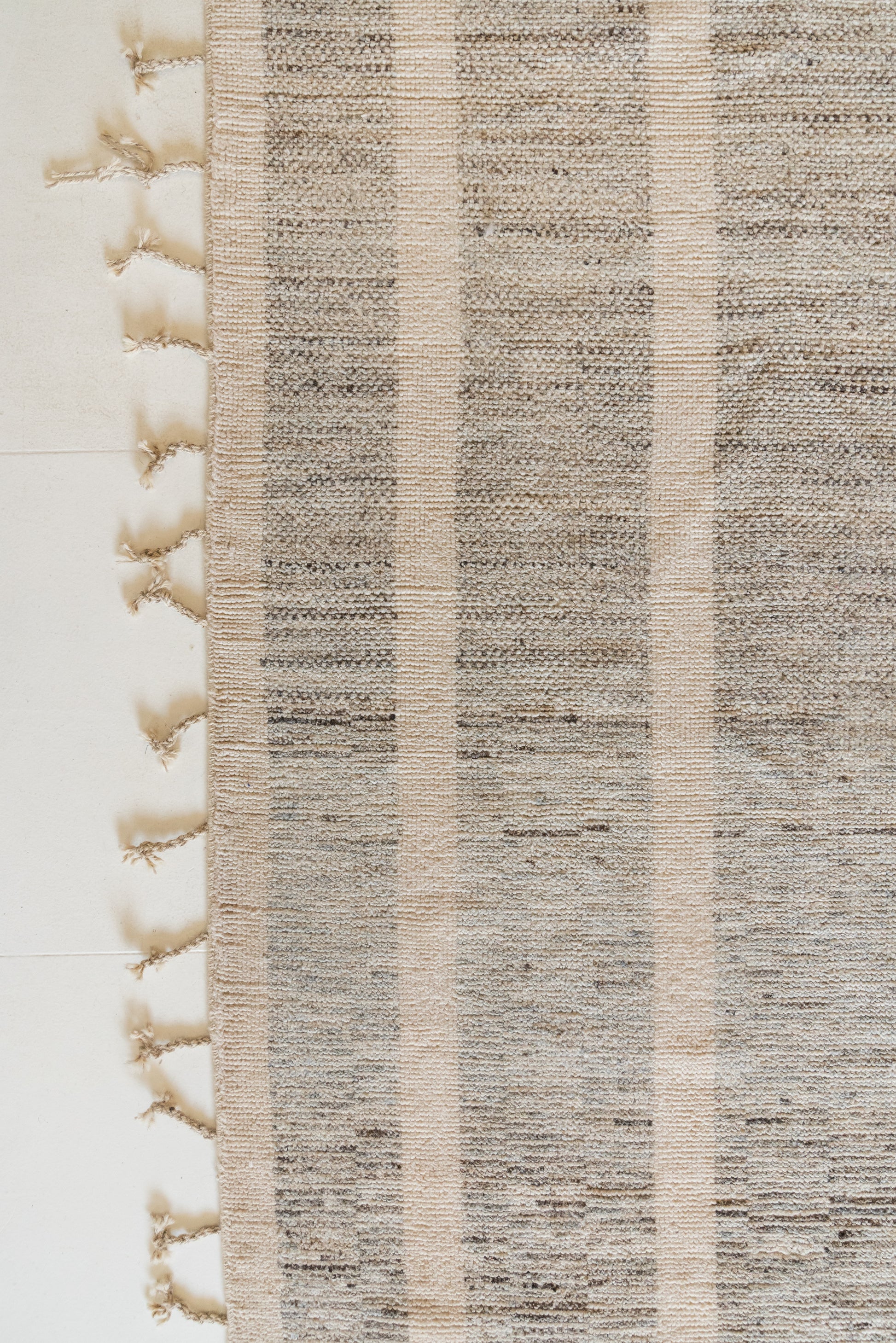 District Loom Modern hand knotted Afghan Tulu rug 015