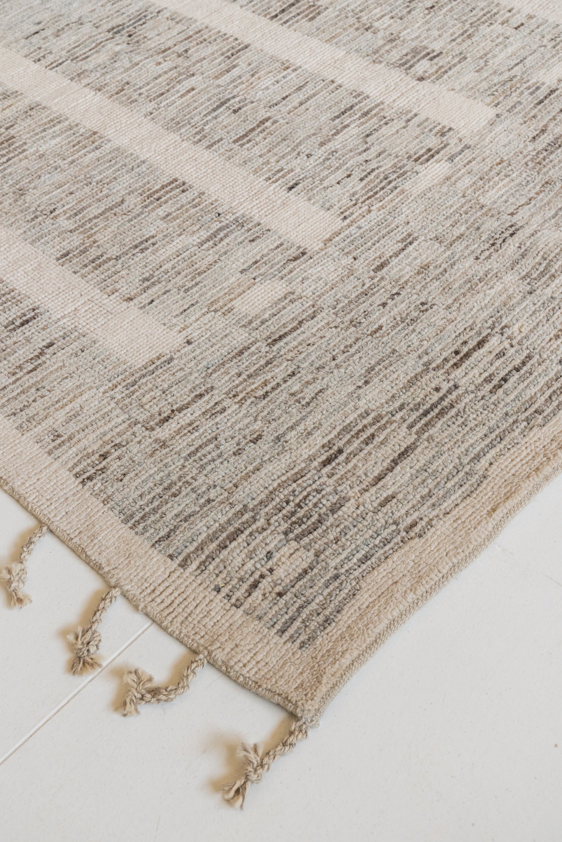 District Loom Modern hand knotted Afghan Tulu rug 015