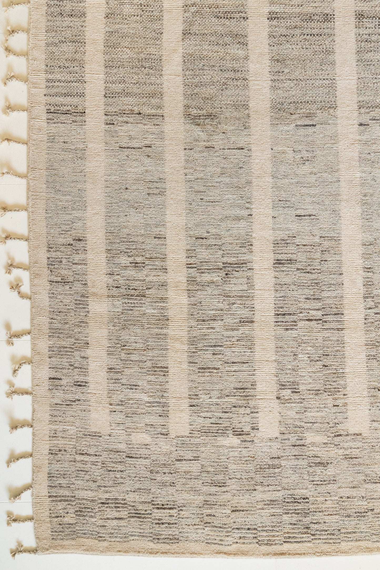 District Loom Modern hand knotted Afghan Tulu rug 015