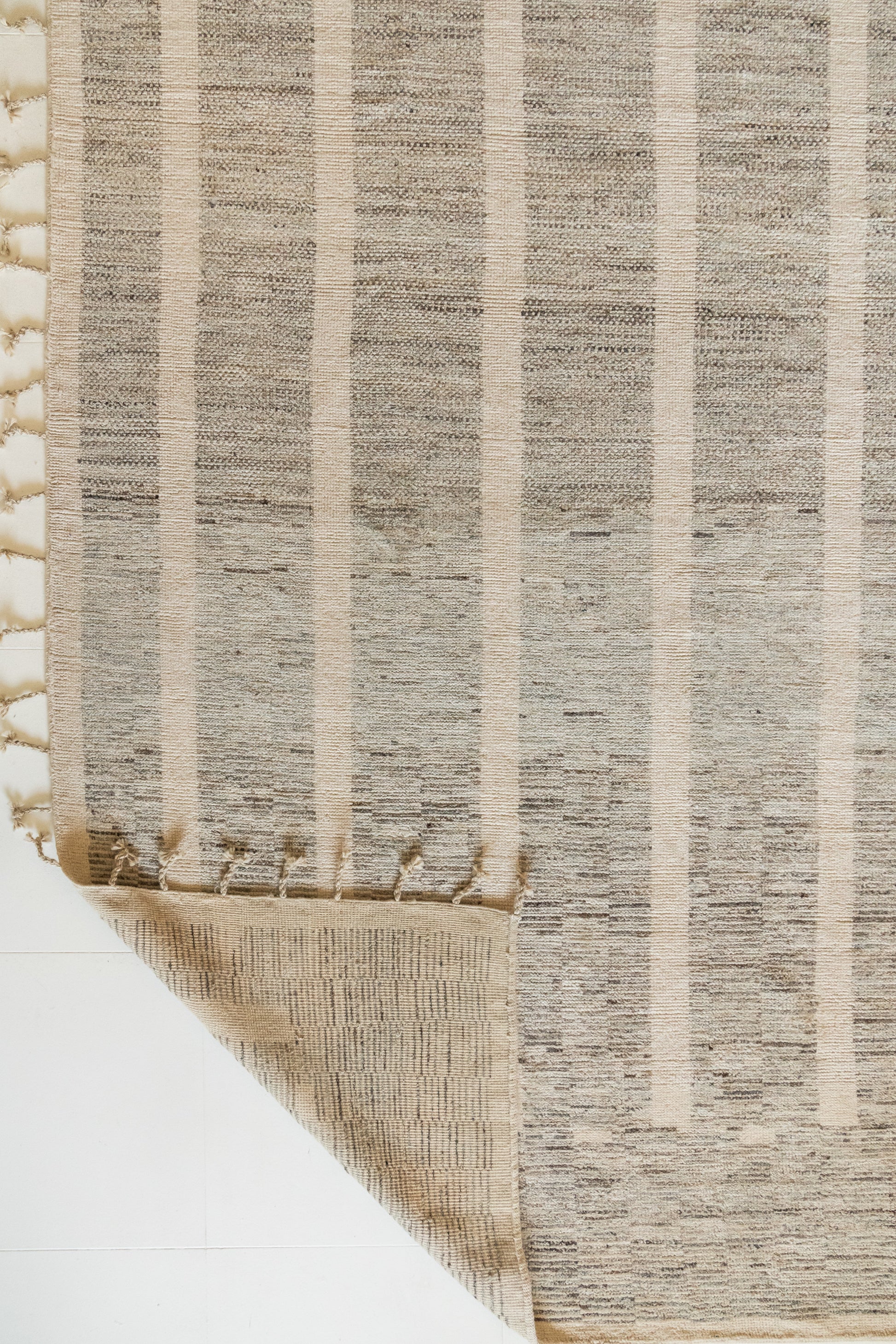 District Loom Modern hand knotted Afghan Tulu rug 015