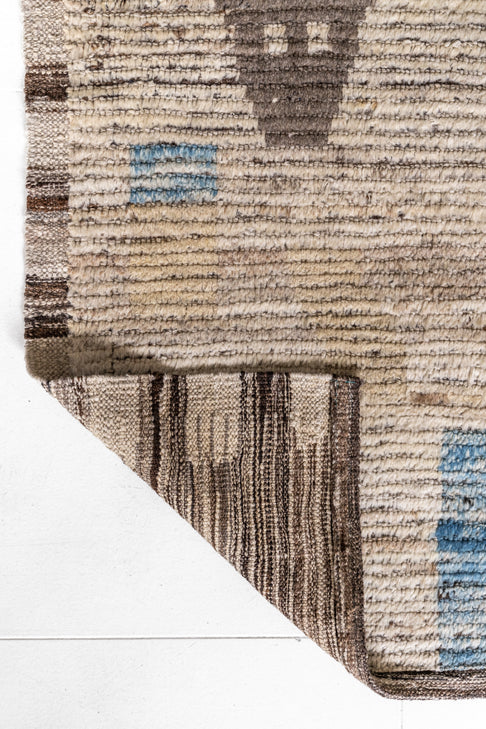 District Loom Contemporary Tulu runner rug 023