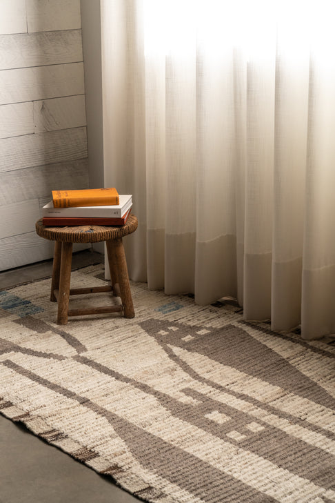 District Loom Contemporary Tulu runner rug 023