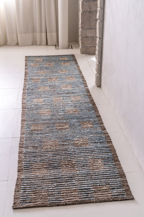 District Loom Contemporary Tulu runner rug 021