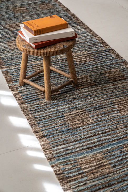 District Loom Contemporary Tulu runner rug 021