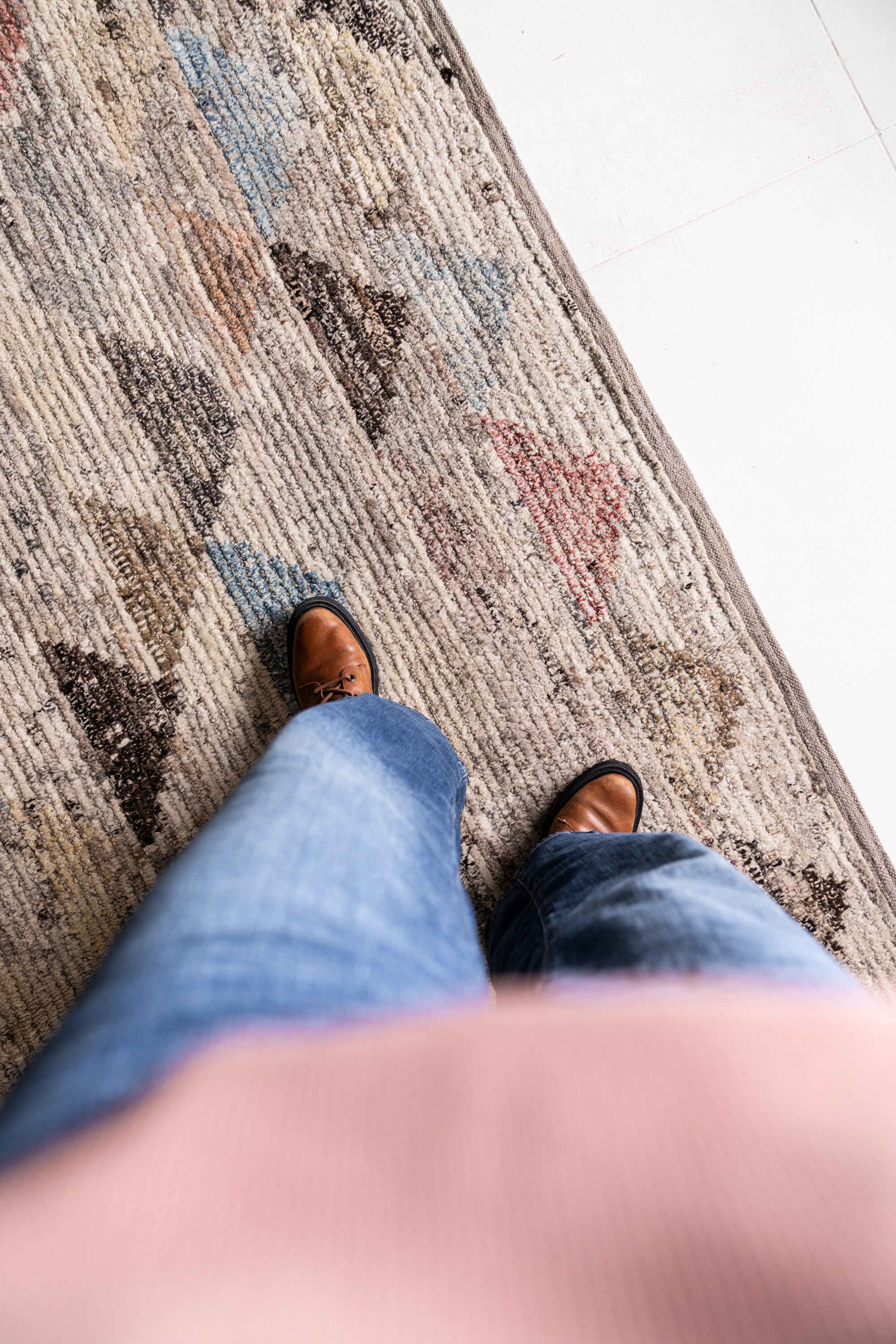 District Loom Contemporary Tulu area rug 017
