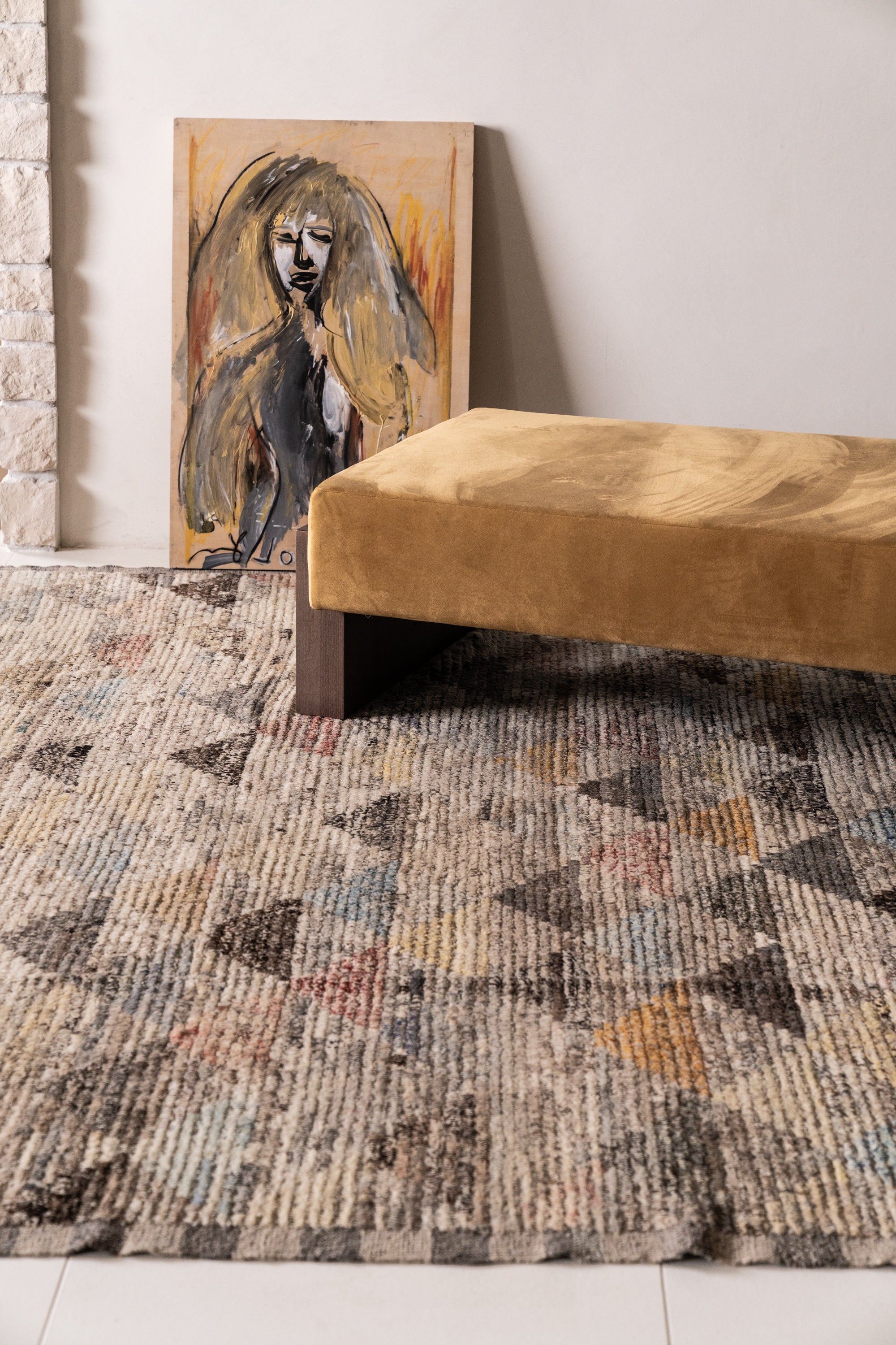 District Loom Contemporary Tulu area rug 017