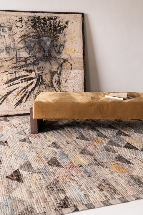 District Loom Contemporary Tulu area rug 017
