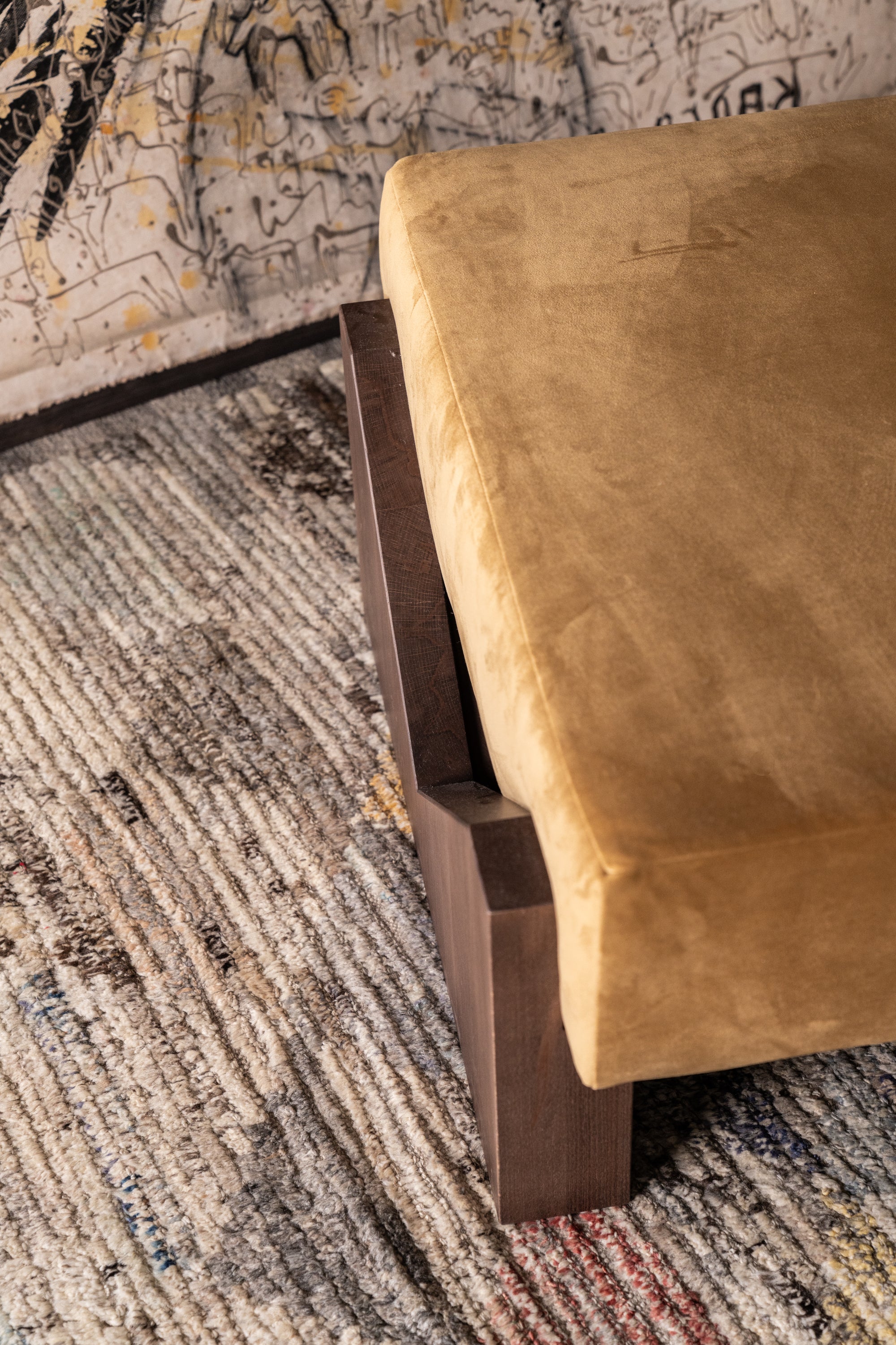 District Loom Contemporary Tulu area rug 017